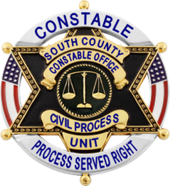 South County Constable Office badge